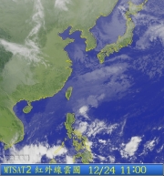 Satellite image of Southeast Asia