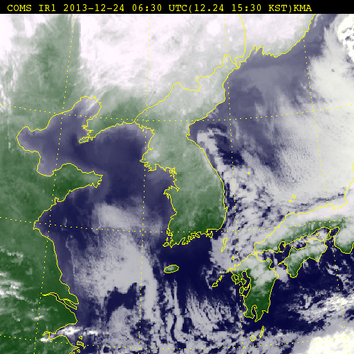 Satellite image of Southeast Asia